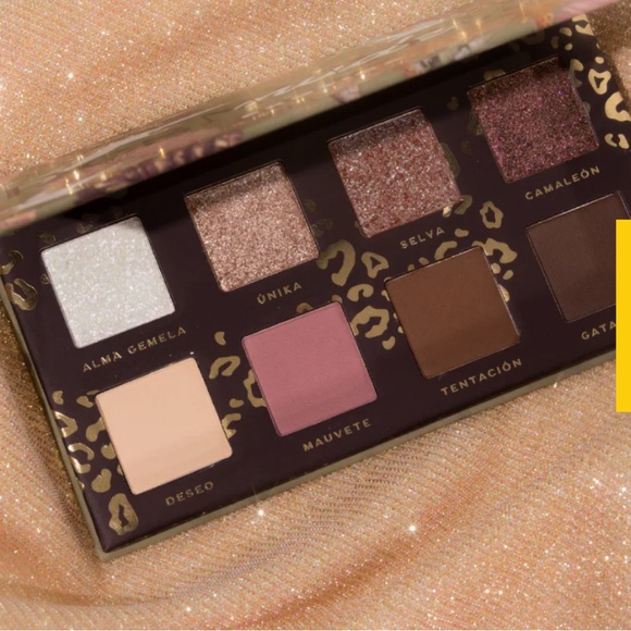 ALAMAR COSMETICS DesNudeAs Exotica Eyeshadow Pressed Pigment Palette 8 Shades - Picture 12 of 12